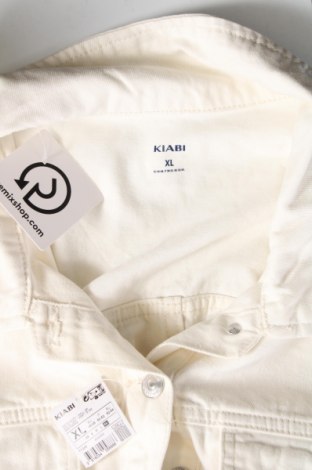 Γυναικείο μπουφάν Kiabi, Μέγεθος XL, Χρώμα Εκρού, Τιμή 39,69 €