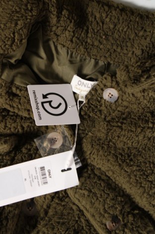 Γυναικείο μπουφάν ONLY, Μέγεθος XL, Χρώμα Πράσινο, Τιμή 11,41 €