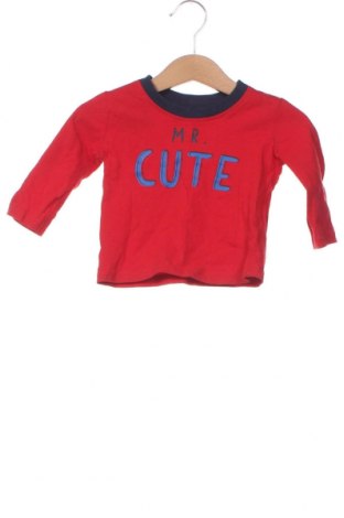 Dziecięca bluzka George, Rozmiar 3-6m/ 62-68 cm, Kolor Czerwony, Cena 13,22 zł