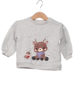 Παιδική μπλούζα H&M, Μέγεθος 9-12m/ 74-80 εκ., Χρώμα Γκρί, Τιμή 3,76 €
