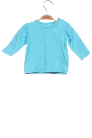 Детска блуза H&M, Размер 2-3m/ 56-62 см, Цвят Син, Цена 5,41 лв.