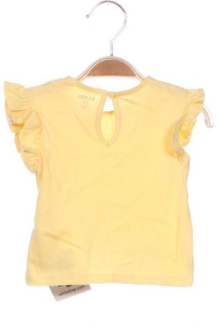 Детска блуза Kiabi, Размер 2-3m/ 56-62 см, Цвят Жълт, Цена 6,72 лв.