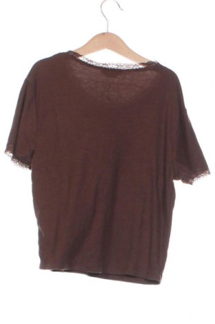 Детска блуза New Look, Размер 14-15y/ 168-170 см, Цвят Кафяв, Цена 5,72 лв.