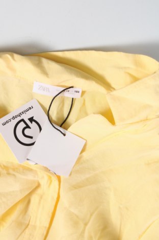 Kinder Shirt Zara, Größe 13-14y/ 164-168 cm, Farbe Gelb, Preis 12,45 €