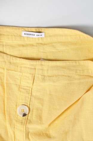 Παιδική φούστα Reserved, Μέγεθος 11-12y/ 152-158 εκ., Χρώμα Κίτρινο, Τιμή 2,58 €