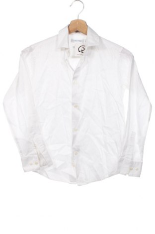Детска риза Calvin Klein, Размер 10-11y/ 146-152 см, Цвят Бял, Цена 19,83 лв.