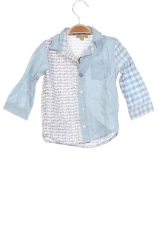 Детска риза Grain De Ble, Размер 9-12m/ 74-80 см, Цвят Син, Цена 3,95 лв.