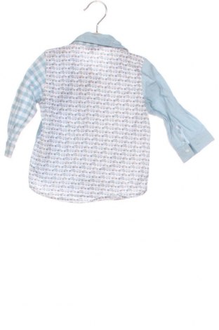 Детска риза Grain De Ble, Размер 9-12m/ 74-80 см, Цвят Син, Цена 3,95 лв.