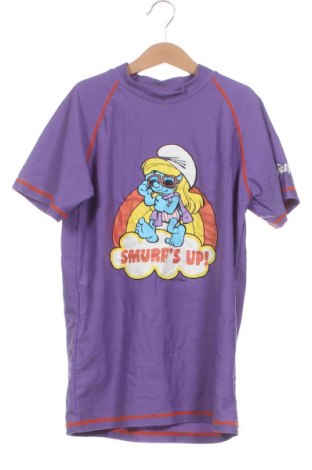 Kinder T-Shirt, Größe 15-18y/ 170-176 cm, Farbe Lila, Preis 3,21 €