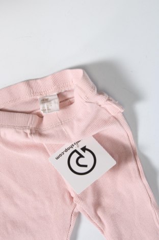 Detské legíny  H&M, Veľkosť 2-3m/ 56-62 cm, Farba Ružová, Cena  14,18 €