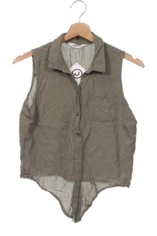 Μπλουζάκι αμάνικο παιδικό H&M, Μέγεθος 14-15y/ 168-170 εκ., Χρώμα Πράσινο, Τιμή 3,33 €
