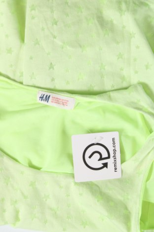 Μπλουζάκι αμάνικο παιδικό H&M, Μέγεθος 12-13y/ 158-164 εκ., Χρώμα Πράσινο, Τιμή 1,61 €