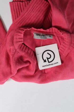 Детски пуловер Alive, Размер 4-5y/ 110-116 см, Цвят Розов, Цена 10,80 лв.