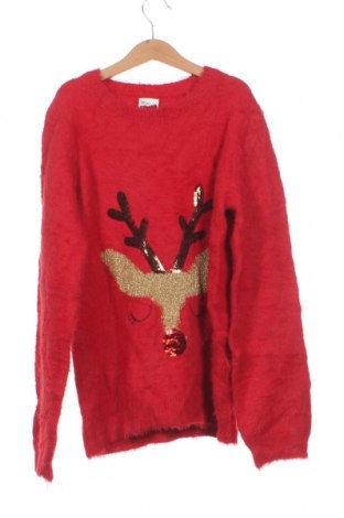 Детски пуловер George, Размер 11-12y/ 152-158 см, Цвят Червен, Цена 8,40 лв.
