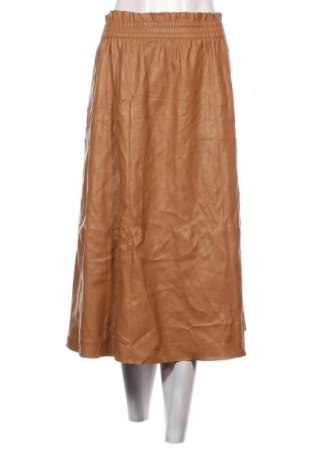 Δερμάτινη φούστα Kiabi, Μέγεθος XL, Χρώμα Καφέ, Τιμή 7,18 €
