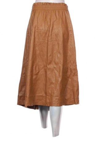 Δερμάτινη φούστα Kiabi, Μέγεθος XL, Χρώμα Καφέ, Τιμή 7,18 €
