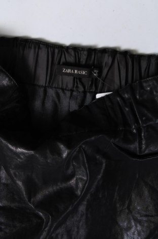Δερμάτινη φούστα Zara, Μέγεθος S, Χρώμα Μαύρο, Τιμή 8,11 €