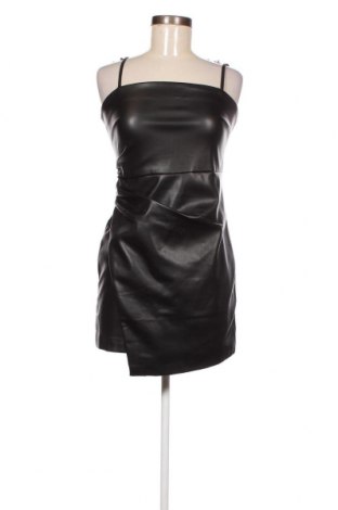 Δερμάτινο φόρεμα Sinsay, Μέγεθος M, Χρώμα Μαύρο, Τιμή 6,75 €