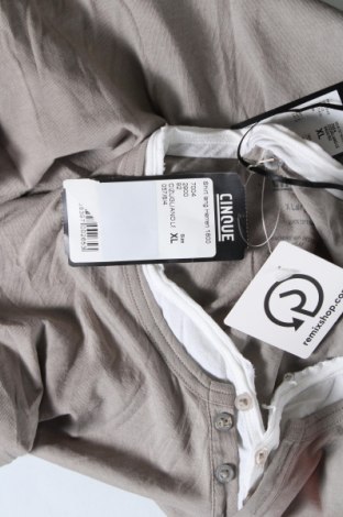 Ανδρική μπλούζα Cinque, Μέγεθος XL, Χρώμα Γκρί, Τιμή 18,40 €