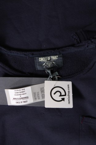 Herren Shirt Circle of  Trust, Größe S, Farbe Blau, Preis 8,52 €