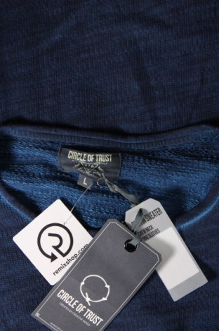 Herren Shirt Circle of  Trust, Größe L, Farbe Blau, Preis 12,78 €