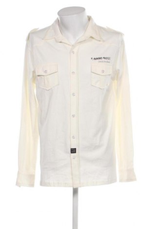 Ανδρικό πουκάμισο, Μέγεθος XXL, Χρώμα Εκρού, Τιμή 10,83 €