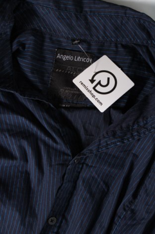 Ανδρικό πουκάμισο Angelo Litrico, Μέγεθος XL, Χρώμα Μπλέ, Τιμή 17,94 €