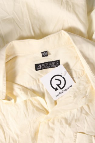 Herrenhemd Authentic Clothing Company, Größe L, Farbe Gelb, Preis 8,30 €
