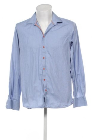 Мъжка риза Bruun & Stengade, Размер XL, Цвят Син, Цена 18,63 лв.