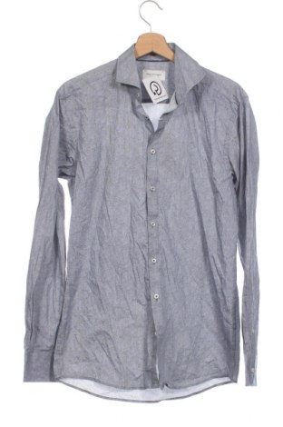 Мъжка риза Bruun & Stengade, Размер M, Цвят Син, Цена 7,02 лв.
