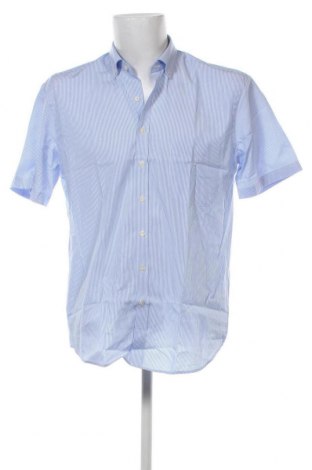 Ανδρικό πουκάμισο Cafe Coton, Μέγεθος L, Χρώμα Μπλέ, Τιμή 27,83 €