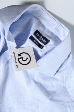 Ανδρικό πουκάμισο Cafe Coton, Μέγεθος M, Χρώμα Μπλέ, Τιμή 37,11 €