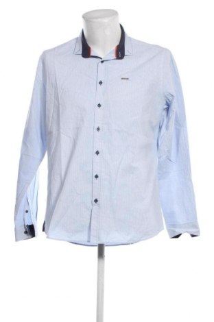 Ανδρικό πουκάμισο Emilio Adani, Μέγεθος L, Χρώμα Μπλέ, Τιμή 37,11 €