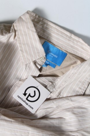 Ανδρικό πουκάμισο Faconnable, Μέγεθος M, Χρώμα  Μπέζ, Τιμή 44,11 €