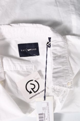 Ανδρικό πουκάμισο Gas, Μέγεθος XL, Χρώμα Λευκό, Τιμή 30,16 €