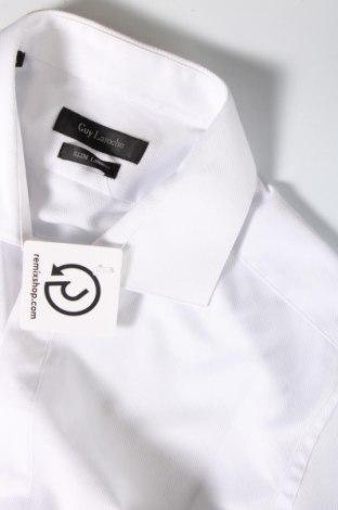 Herrenhemd Guy Laroche, Größe XL, Farbe Weiß, Preis 19,54 €