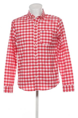 Herrenhemd Hollister, Größe M, Farbe Rot, Preis 7,52 €