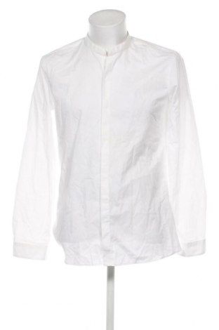 Ανδρικό πουκάμισο Hugo Boss, Μέγεθος L, Χρώμα Λευκό, Τιμή 51,29 €