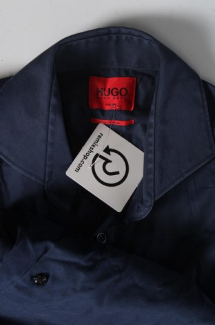 Мъжка риза Hugo Boss, Размер S, Цвят Син, Цена 93,53 лв.