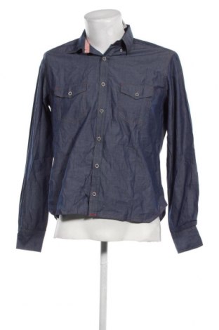 Ανδρικό πουκάμισο In Extenso, Μέγεθος M, Χρώμα Μπλέ, Τιμή 4,49 €