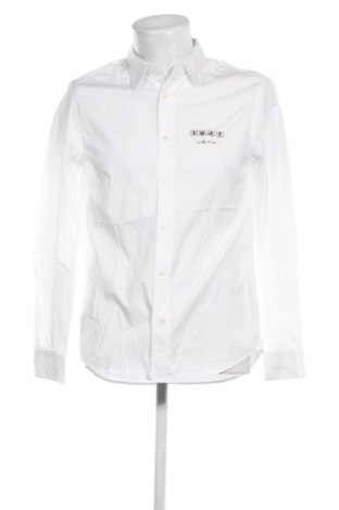 Ανδρικό πουκάμισο J.Lindeberg, Μέγεθος M, Χρώμα Λευκό, Τιμή 16,24 €