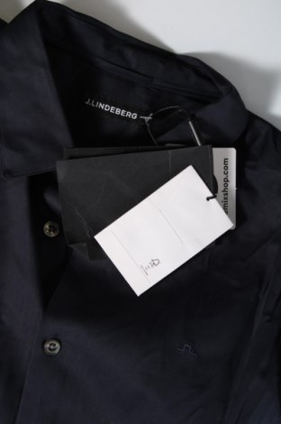 Ανδρικό πουκάμισο J.Lindeberg, Μέγεθος M, Χρώμα Μπλέ, Τιμή 20,10 €