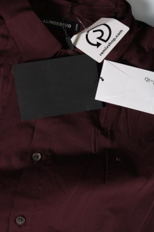 Мъжка риза J.Lindeberg, Размер L, Цвят Червен, Цена 51,00 лв.