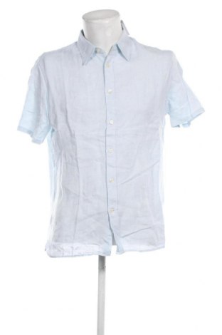 Ανδρικό πουκάμισο J.Lindeberg, Μέγεθος L, Χρώμα Μπλέ, Τιμή 31,55 €