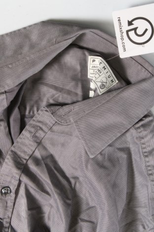 Ανδρικό πουκάμισο Jack & Jones PREMIUM, Μέγεθος S, Χρώμα Γκρί, Τιμή 2,52 €