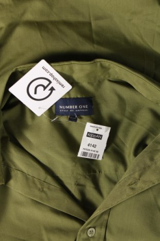 Мъжка риза KappAhl, Размер L, Цвят Зелен, Цена 30,60 лв.