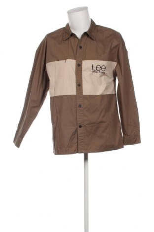 Мъжка риза Lee, Размер M, Цвят Кафяв, Цена 36,27 лв.
