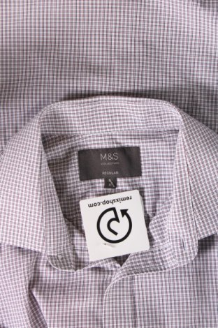 Мъжка риза Marks & Spencer, Размер L, Цвят Многоцветен, Цена 20,00 лв.