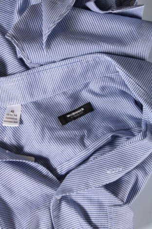 Ανδρικό πουκάμισο Walbusch, Μέγεθος L, Χρώμα Μπλέ, Τιμή 10,85 €