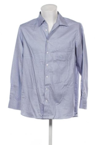 Мъжка риза Walbusch, Размер L, Цвят Син, Цена 21,45 лв.